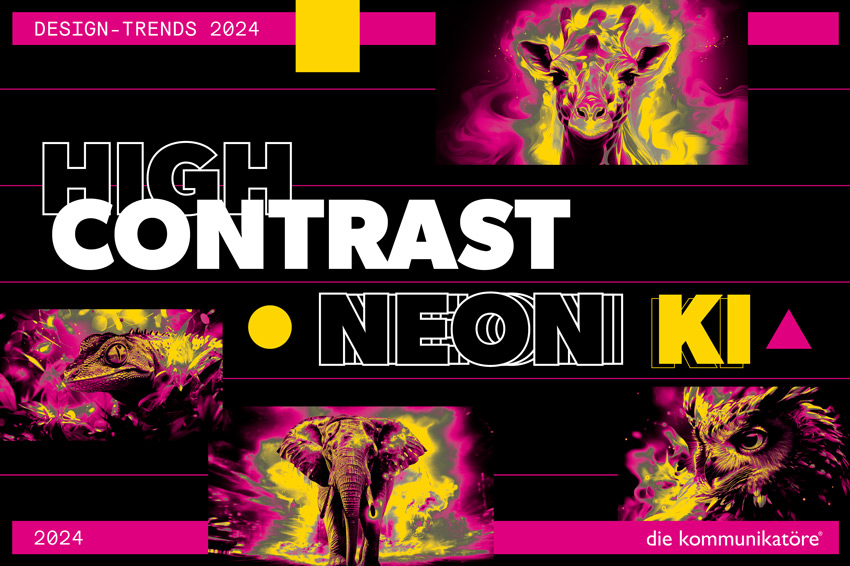 Stark, laut, verstörend: Die Design-Trends 2024